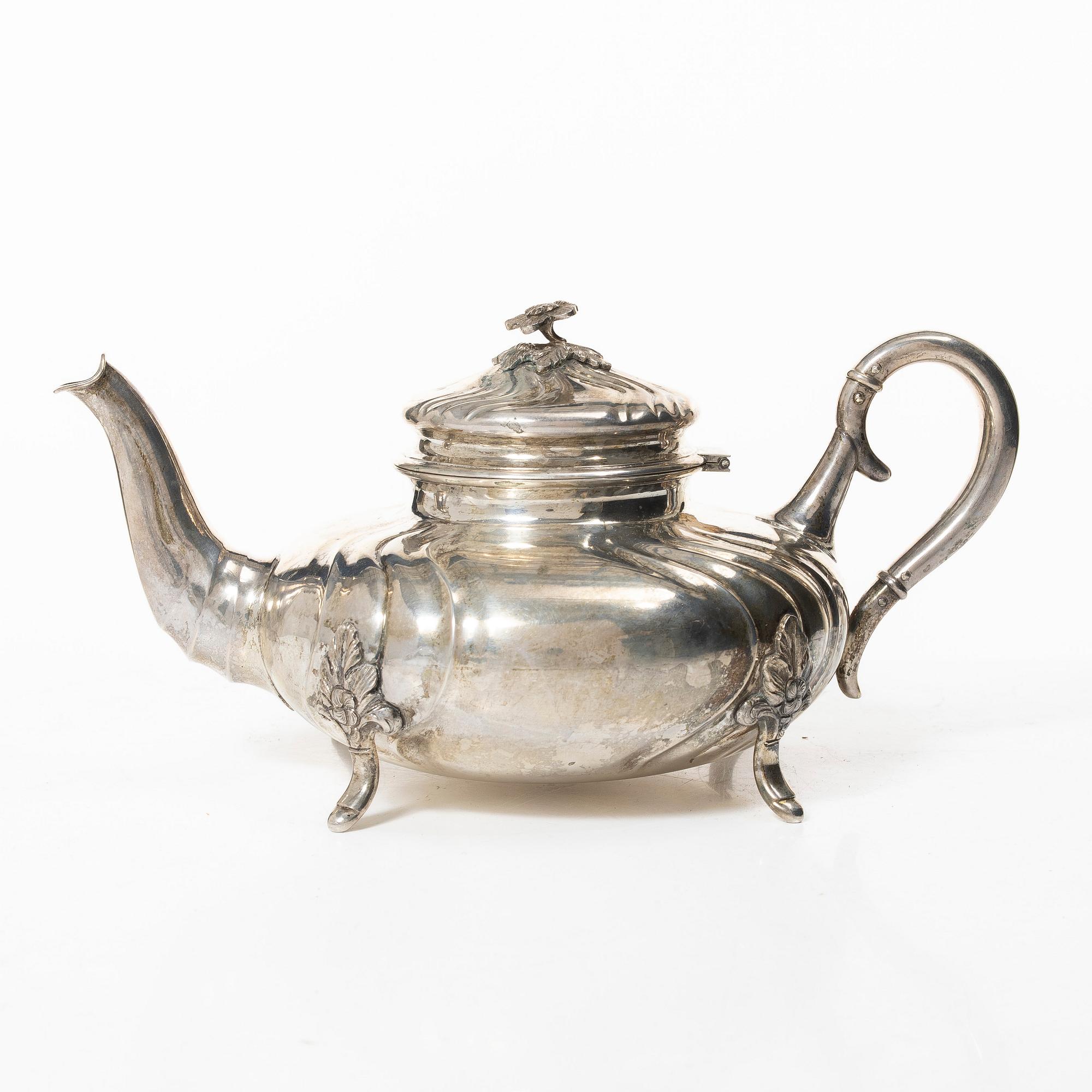 Berndt Erlandsson, a silver teapot, Kristianstad, Sweden, 1912.