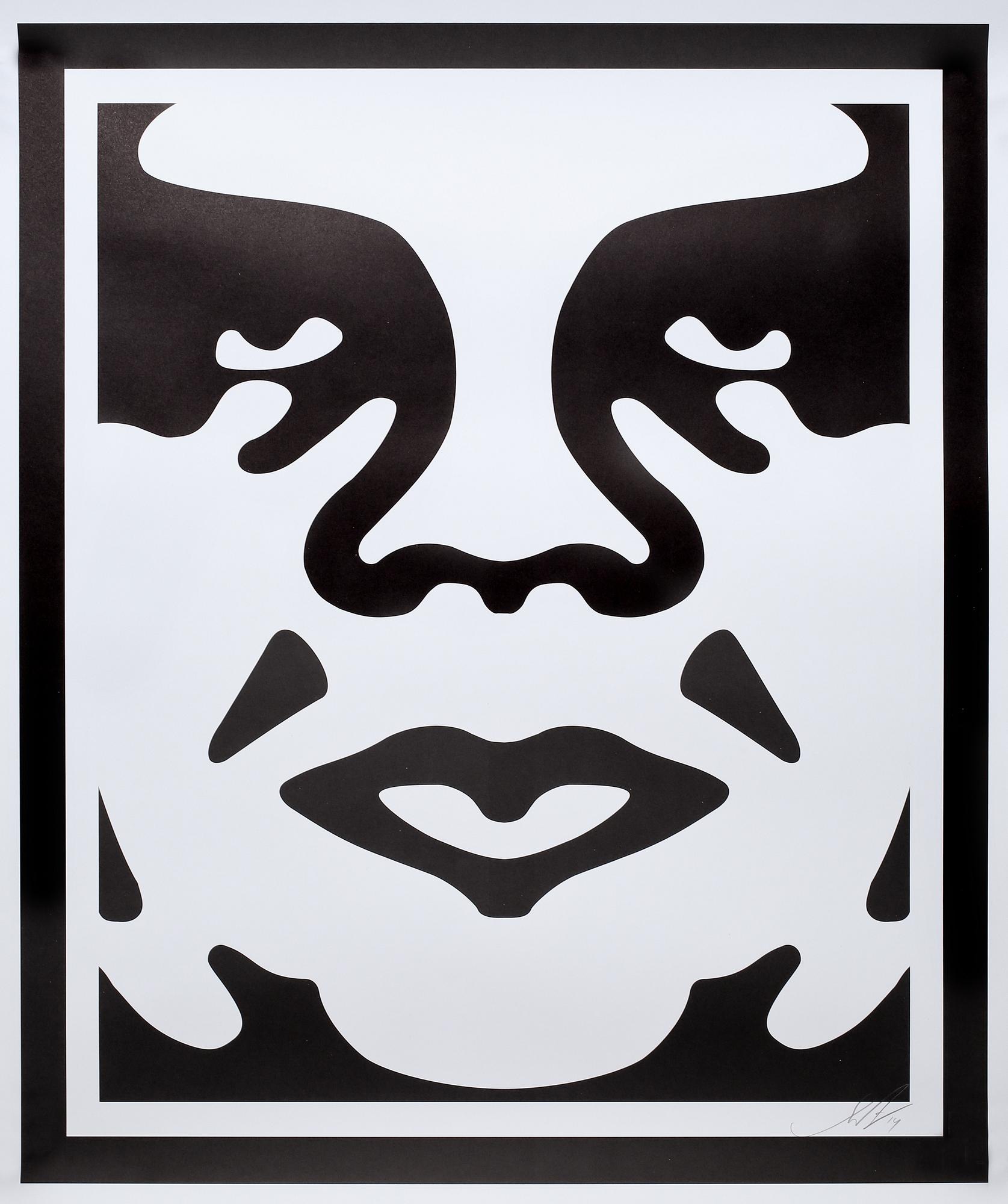 SHEPARD "OBEY" FAIREY, 3 st, grafiska blad, signerade och daterade -14.