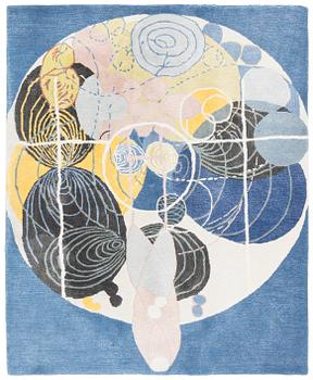 98A. Hilma af Klint, a carpet, 'Group III, no 5, The Large Figure Paintings', 2/30, hand tufted, c 200 x 160 cm.