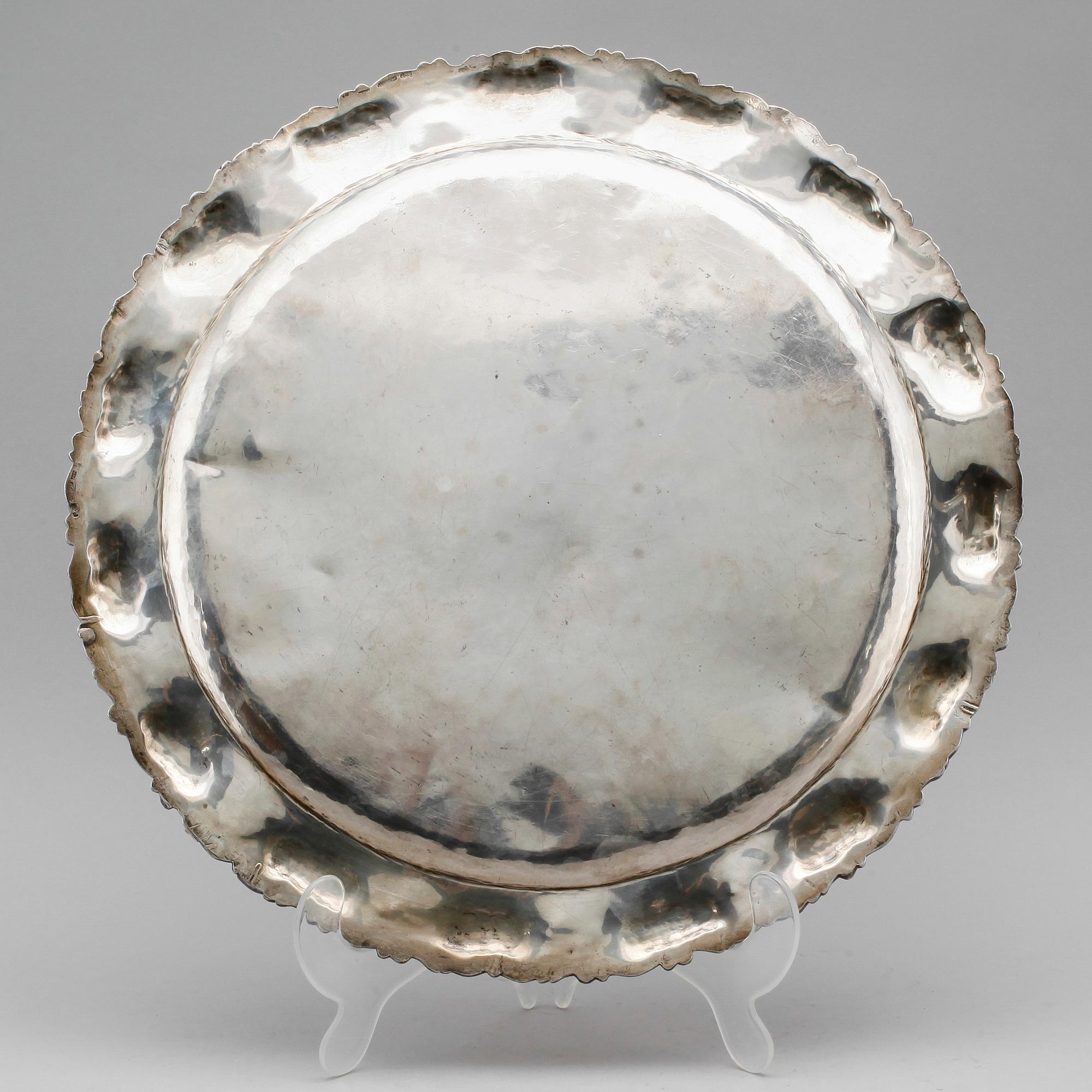FAT, silver, Mexico, 1900-tal. Vikt ca 1700 gram.