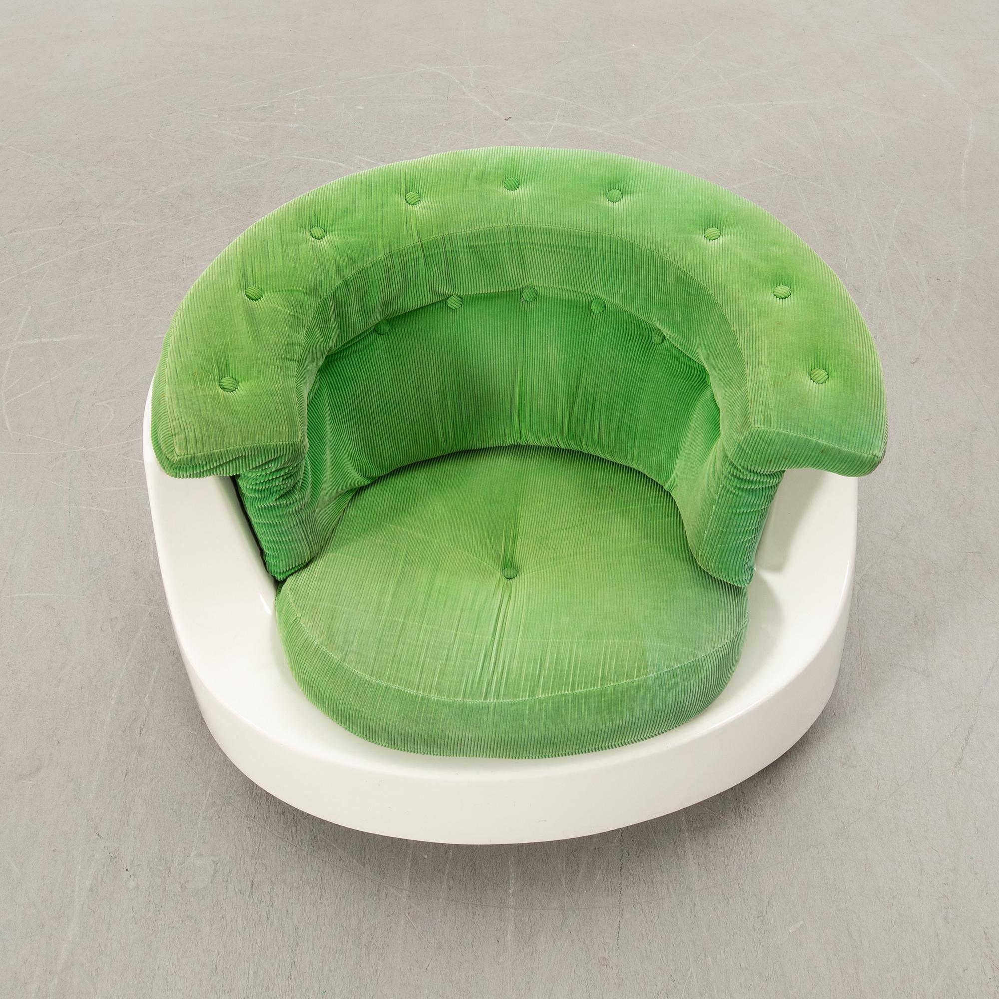 Gillis Lundgren, Swivel armchair, "Sirius", IKEA, 1970s.