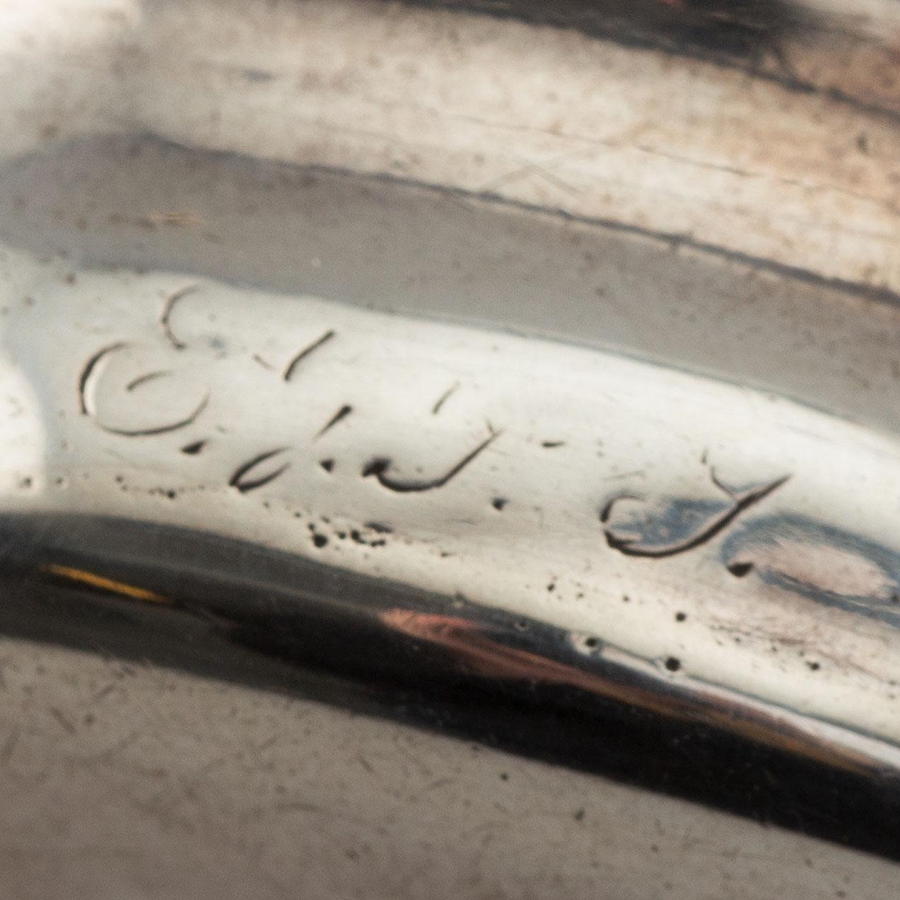 Two swedish silver boxes, 18-19th century.