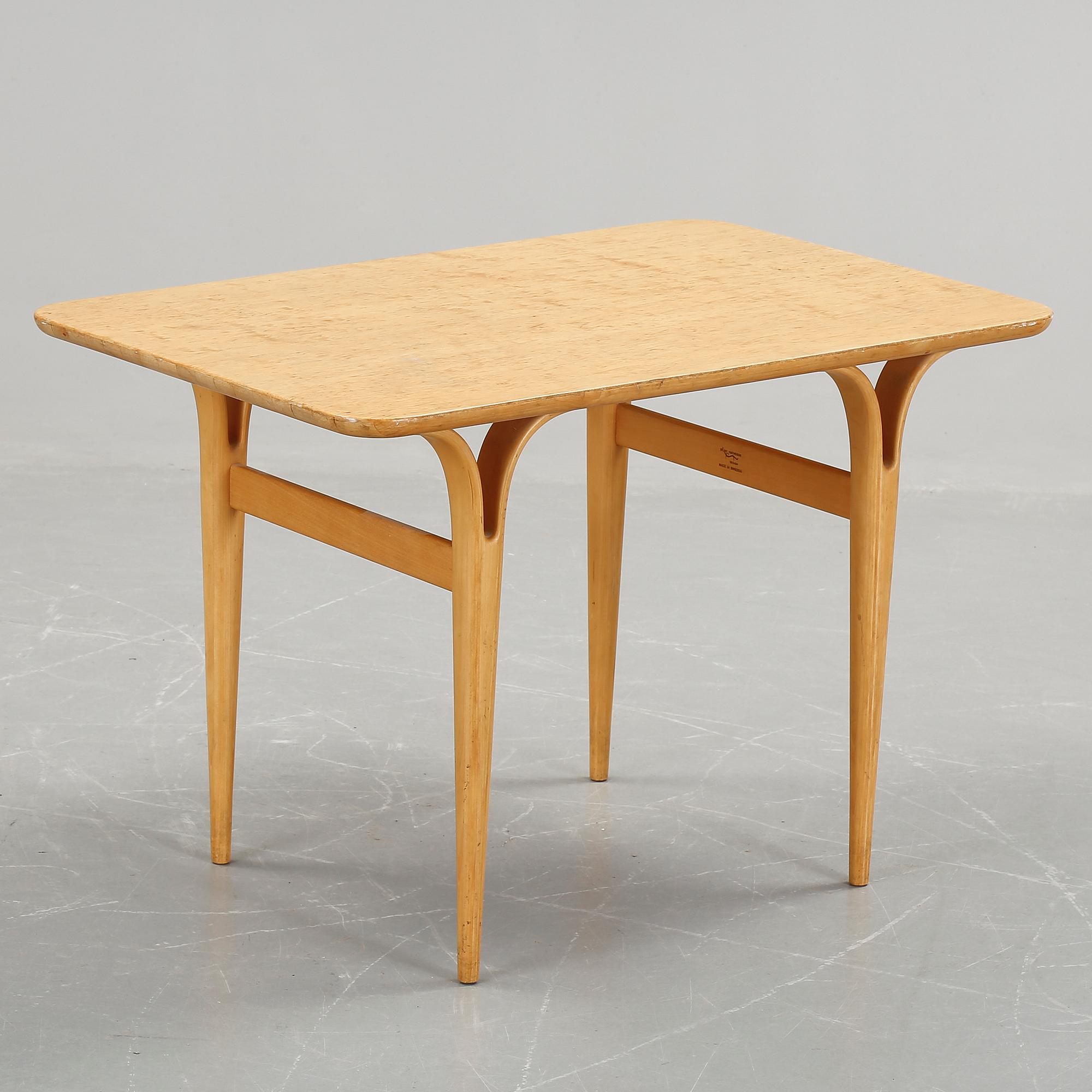 BORD, Bruno Mathsson, firma Karl Mathsson, 1961.