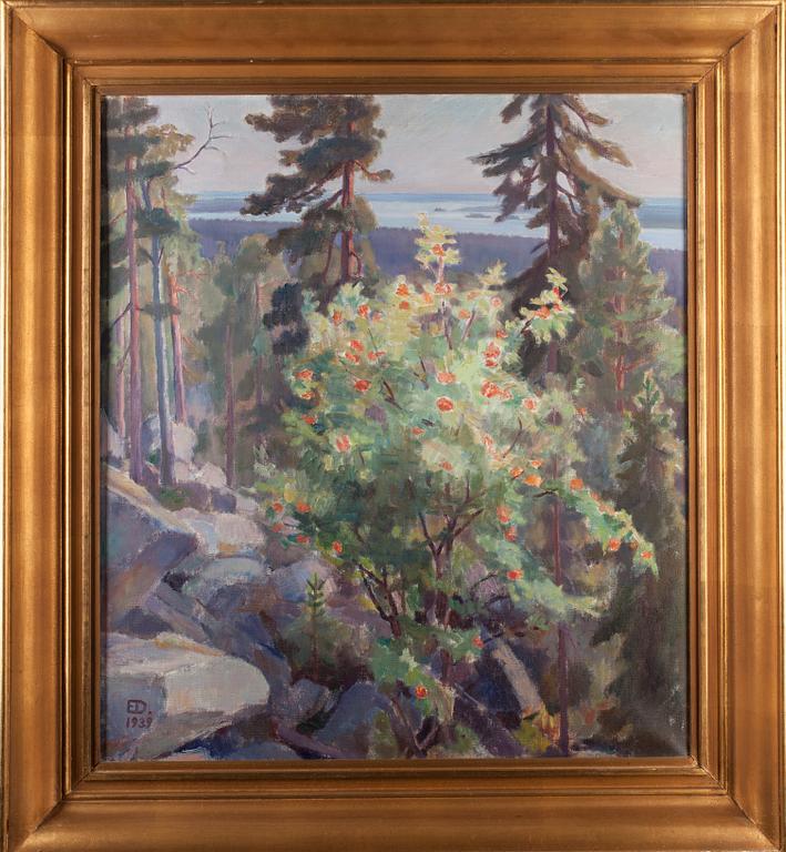 EMIL EDVARD DANIELSSON, olja på duk, signerad och daterad 1939 även a tergo.