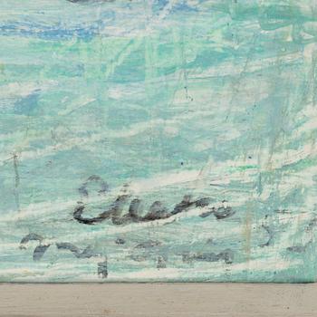 MAJ BRING, oil on canvas, signed and indistinctly signed.