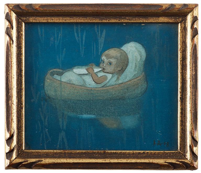 Ivar Arosenius, ”Moses i vassen”.