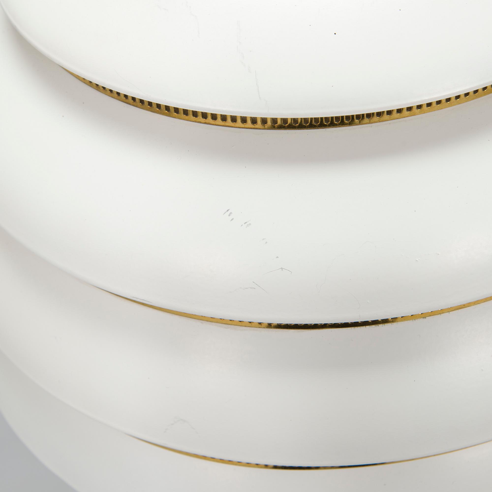 Alvar Aalto, taklampa, modell A332, "Bikupa", Valaistustyö.