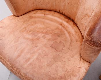 FÅTÖLJER, 1 par, 1900-talets andra hälft.