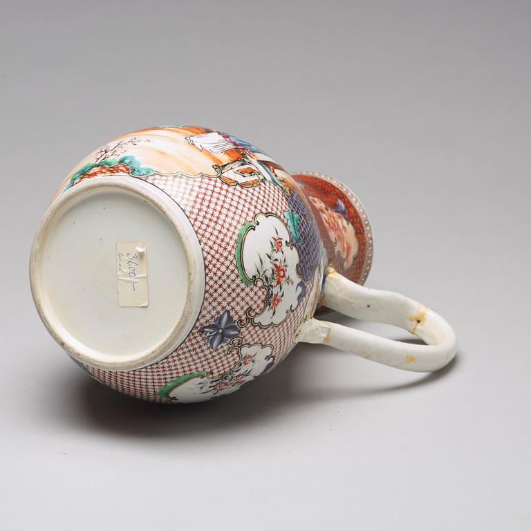 KANNA, porslin. Qingdynastin, Qianlong (1736-95).