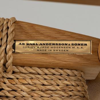 Børge Mogensen, stolar, 6st, "Öresund", Karl Andersson & Säner.