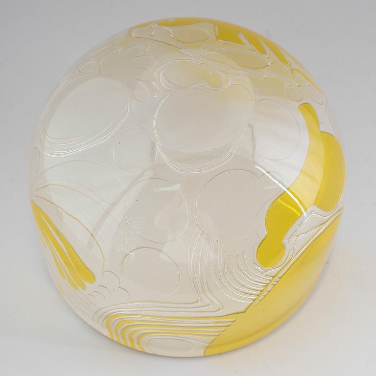 SKÅL, glas, Bertil Vallien, Boda-Åfors Unik.