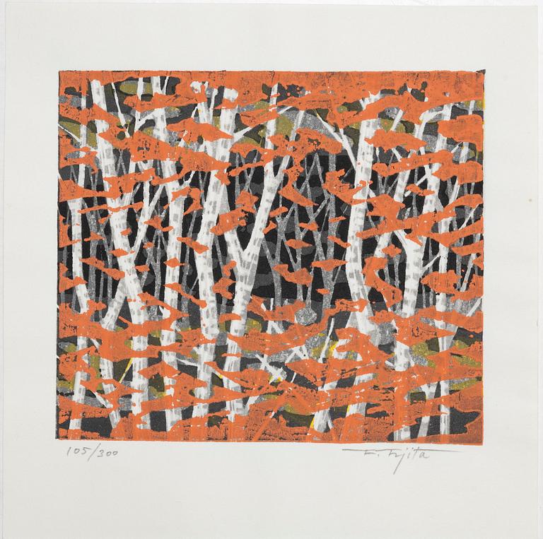 Fumio Fujita, "Red Leaves".