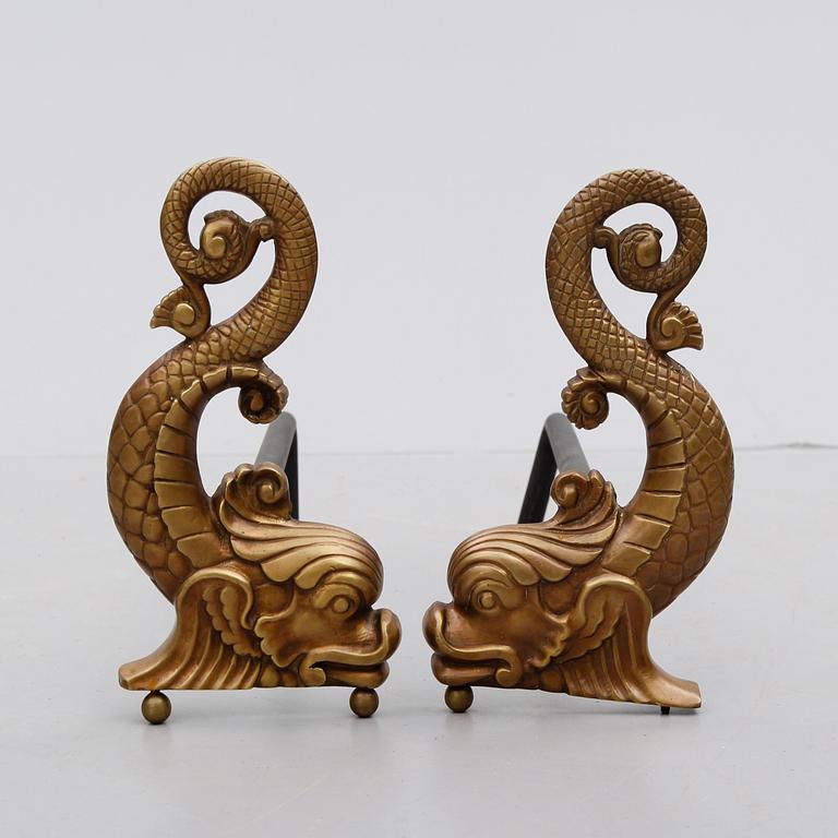 ELDHUNDAR, 1 par, 1900-talets andra hälft.