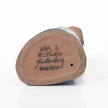 Lisa Larson, a stoneware figurine, K-studion, Gustavsberg, Sweden.