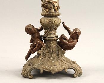 TERMOMETER, metall, omkring 1900.