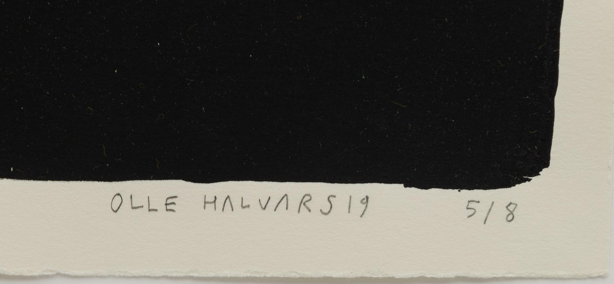 Olle Halvars, “Last Flower I”.