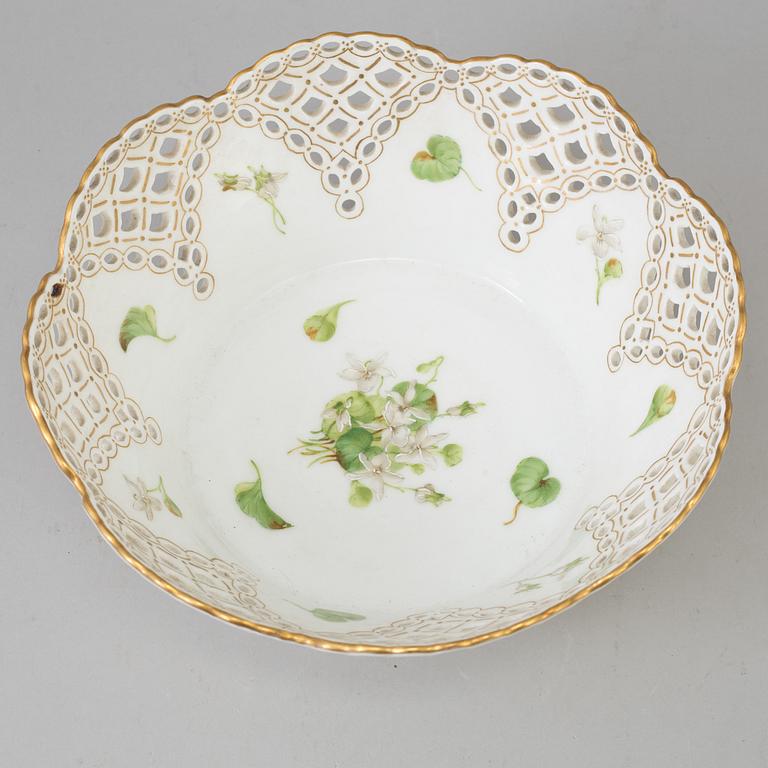 A Royal Copenhagen porcelain bowl, Denmark.