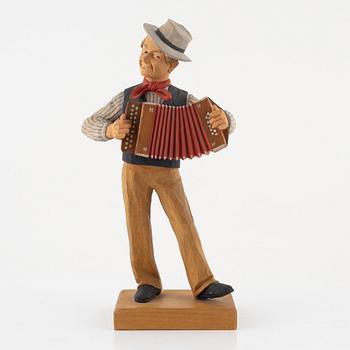 Herman Rosell, Man with Accordion.