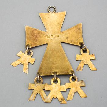 STRIGLAKORS, silver, Gustav Dahlberg, 1882.