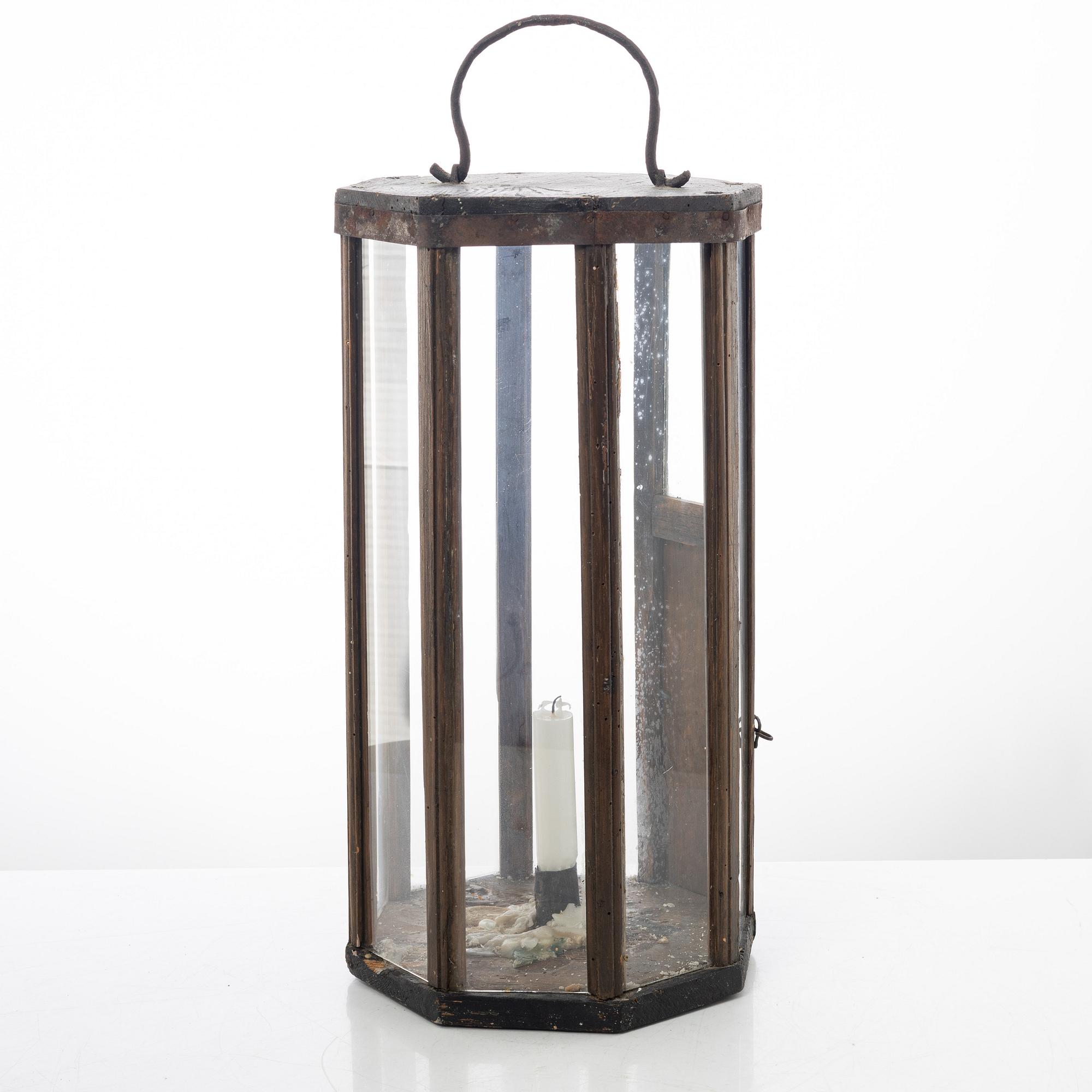 Lantern, 19th century, folk art.