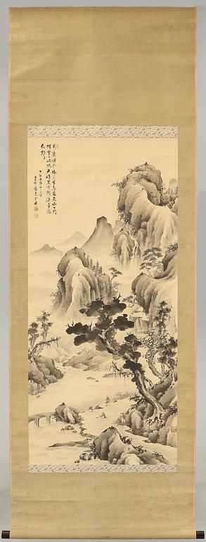RULLMÅLNINGAR, 2 st, Japan, 1900-tal.