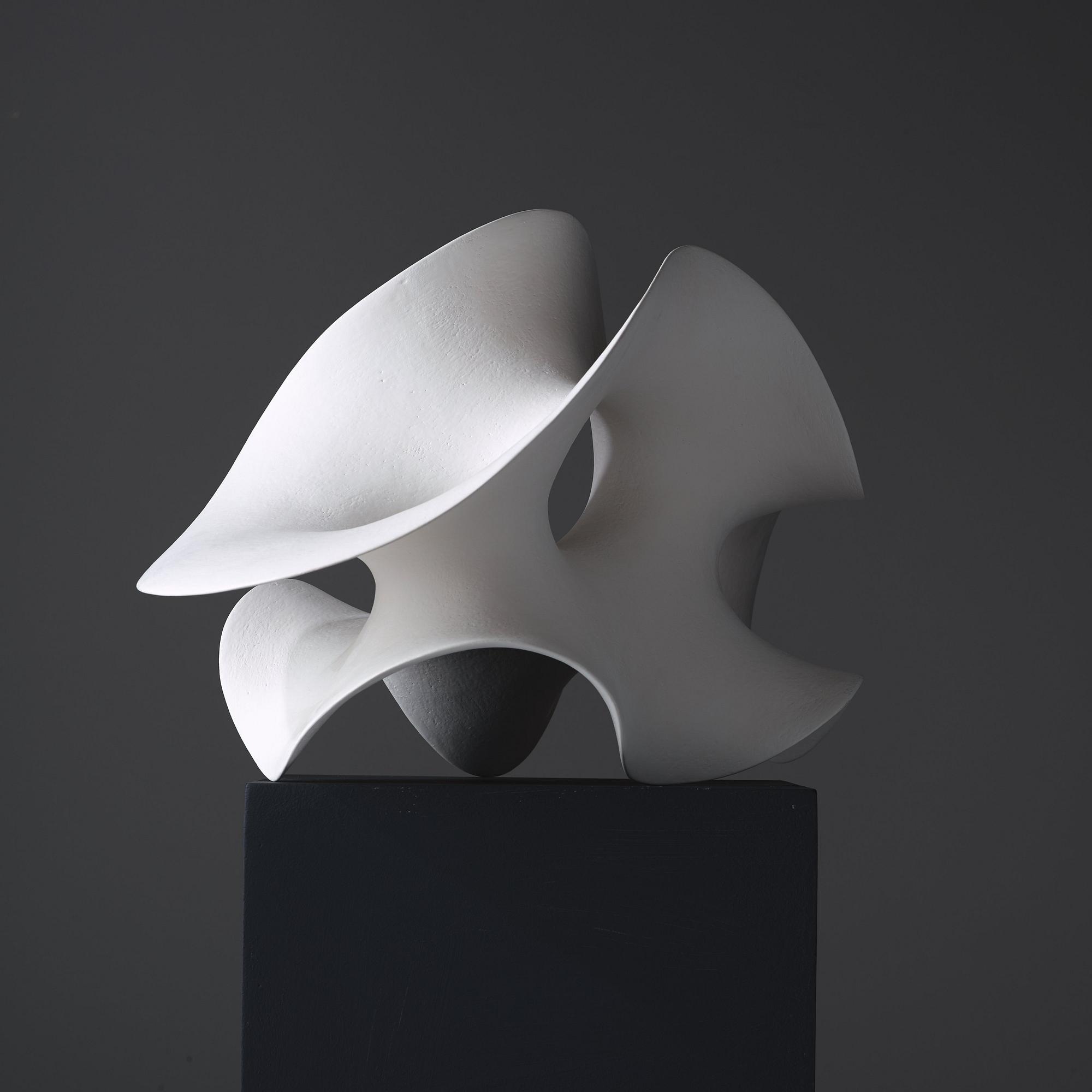 Eva Hild, an engobed stoneware sculpture "Loop 319", Sparsör Sweden 2005.