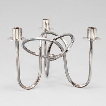 JOSEF FRANK, ljusstake, "Vänskapsknuten" för Firma Svenskt Tenn, formgiven 1938.