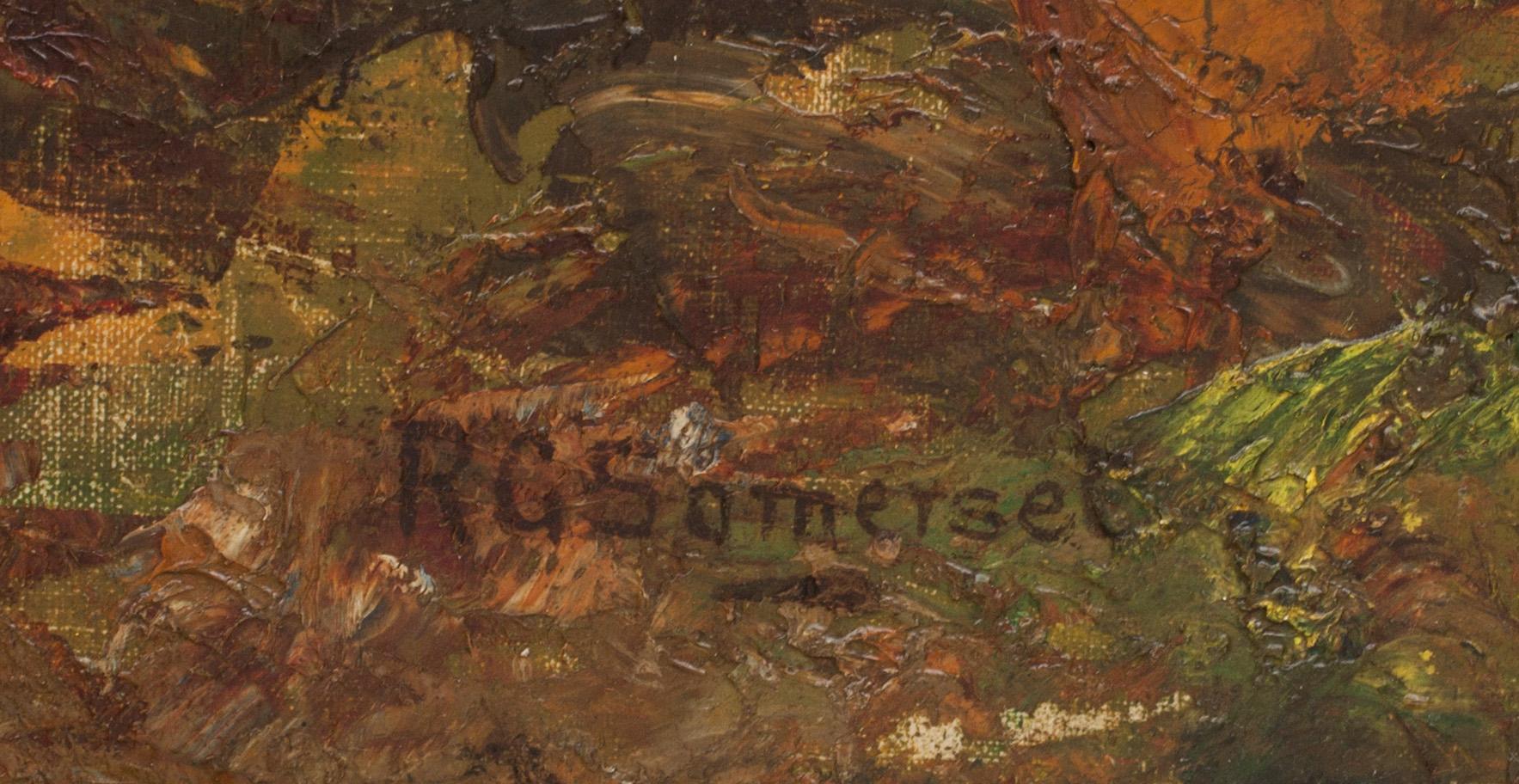 RICHARD GAY SOMERSET, olja på duk, sign.