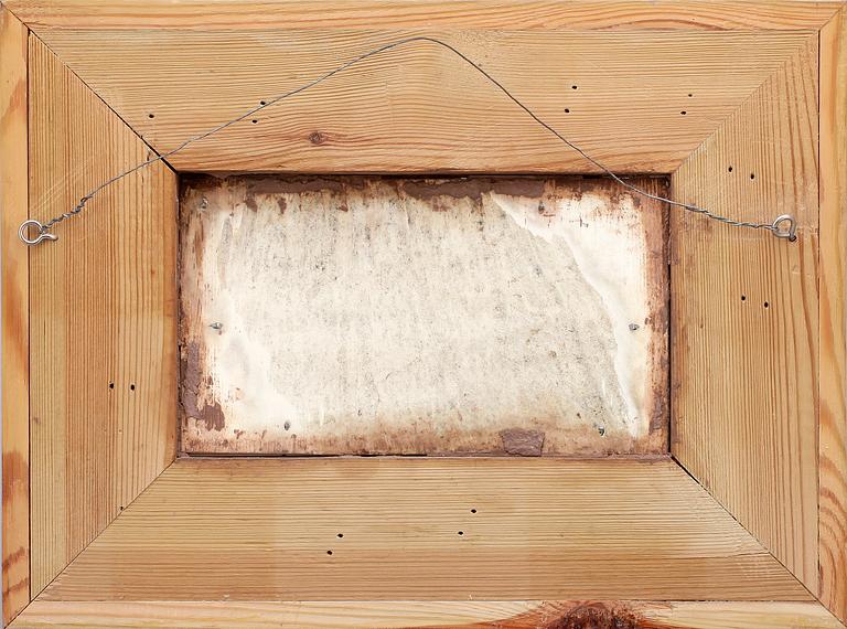 LARS PIRAK, snidad tavla, ben, sign o dat -77.