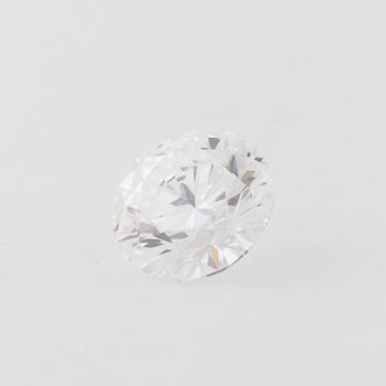 A brilliant cut diamond, ca 1.05 ct.
