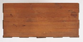 Axel Einar Hjorth, a stained pine 'Lovö' cabinet, Nordiska Kompaniet, Sweden 1930s.