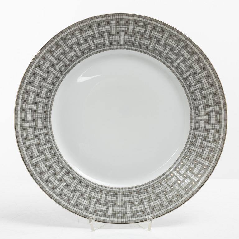 Hermès, tallrikar, 8 st, "Mosaique au 24".