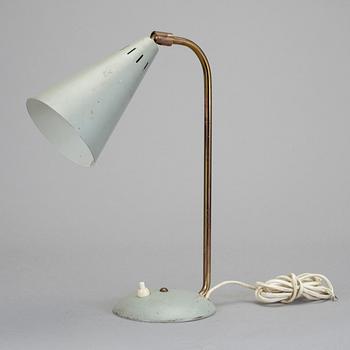 BORDSLAMPA, 1900-talets mitt.