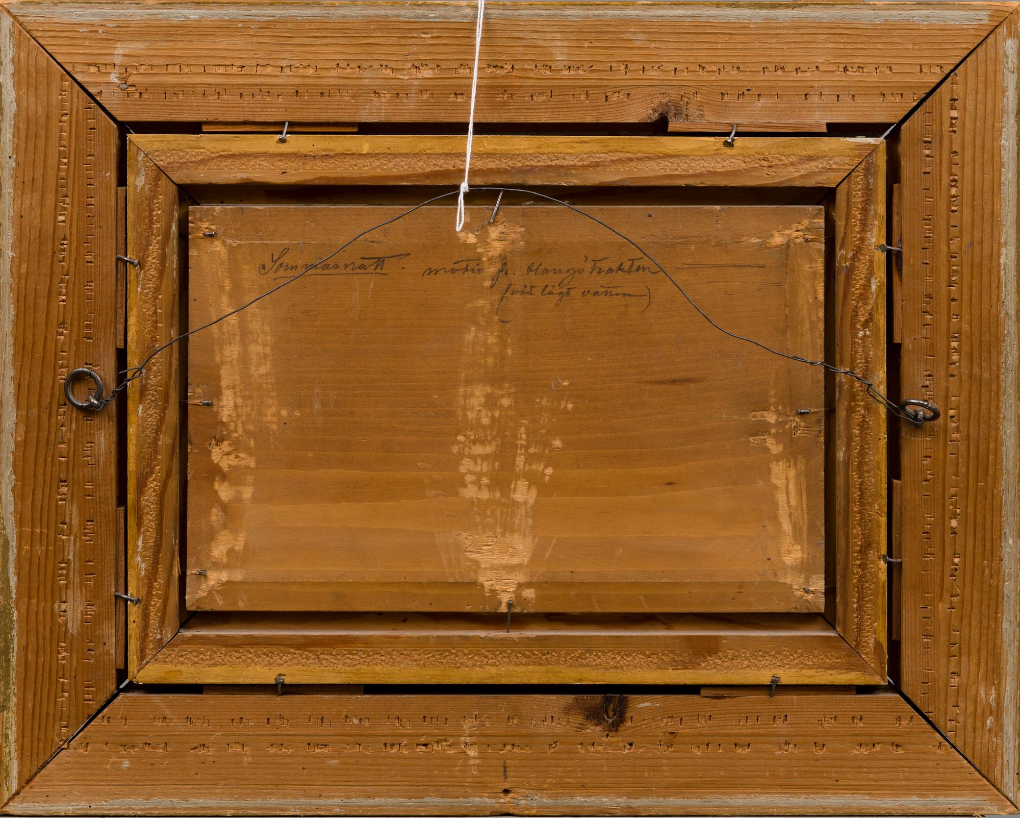 HJALMAR MUNSTERHJELM, "SOMMARNATT".