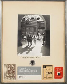 COLLAGE, 3 st, 1940-tal.