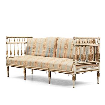 41. A late Gustavian late 18th century sofa by E Öhrmark.