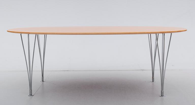 BORD, "Superelips", Bruno Mathsson, Piet Hein, Fritz Hansen, 1900-talets andra hälft.