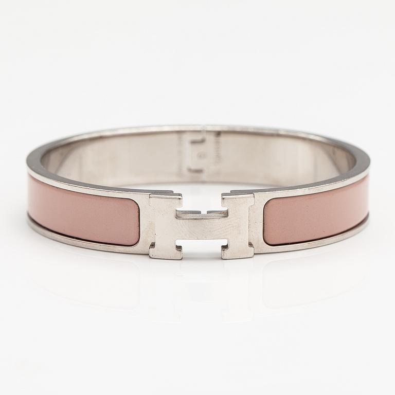 HERMÈS, A "Click H" bracelet, marked Hermès O, Made in France.