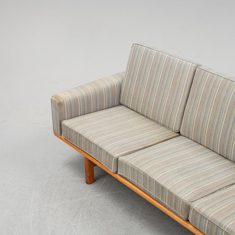 An oak sofa, model no "GE-236" by hans J Wegner, second half of 20th century.