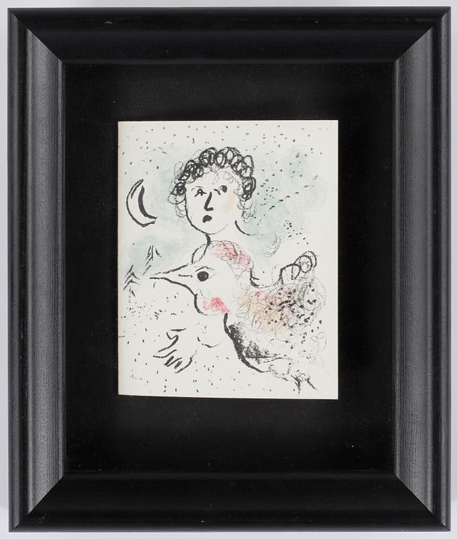 MARC CHAGALL, efter, litografi. Sign i trycket.