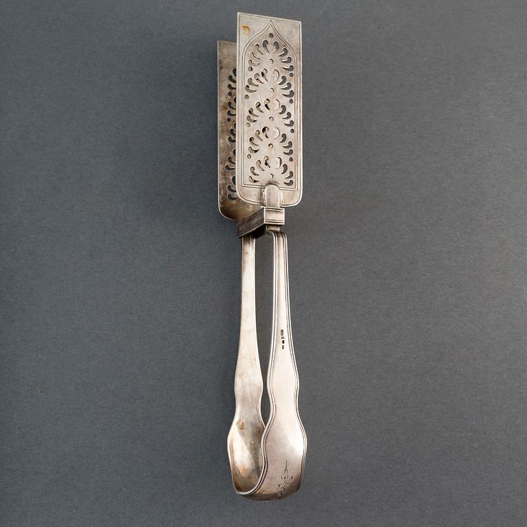 SPARRISTÅNG, silver, Johan Olof Zetterström, Göteborg, 1868.