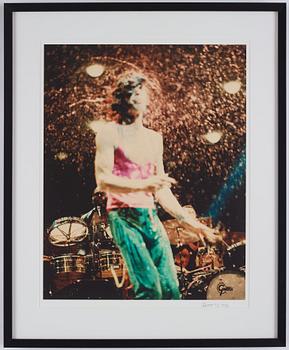 Torbjörn Calvero, Torbjörn Calvero, Mick Jagger fotografi signed and numbered 4/5.