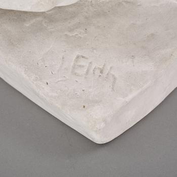 CARL ELDH, skulptur, gips, signerad.