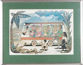 Hans Arnold, Turistbuss.