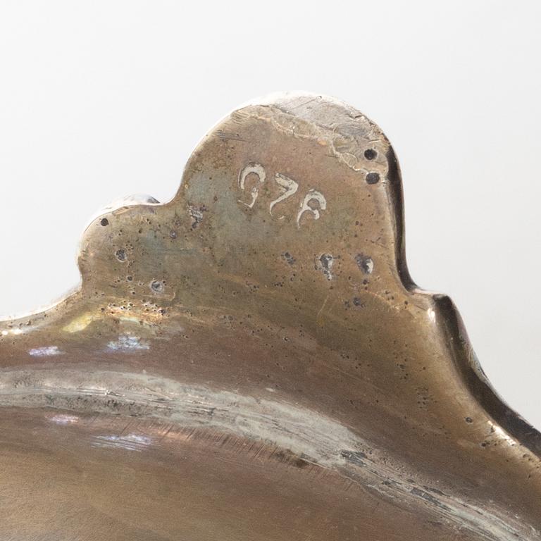 Jardinière, sterling silver, Rococo style, 20th century.