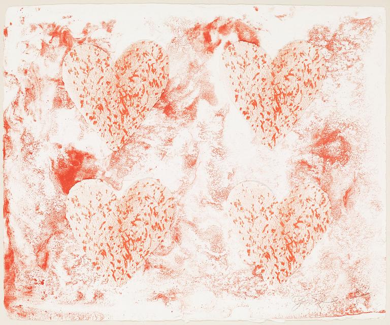 Jim Dine, "Dutch Hearts".