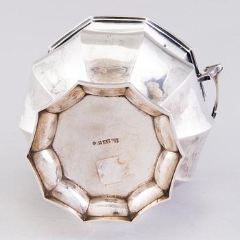 A SUGAR BOWL, silver, Nichols & Plinke, Saint Petersburg 1860, Russia.