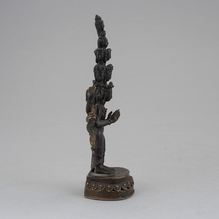 GUDOM, brons, Avalokiteshvara, Tibet, 1800-tal.