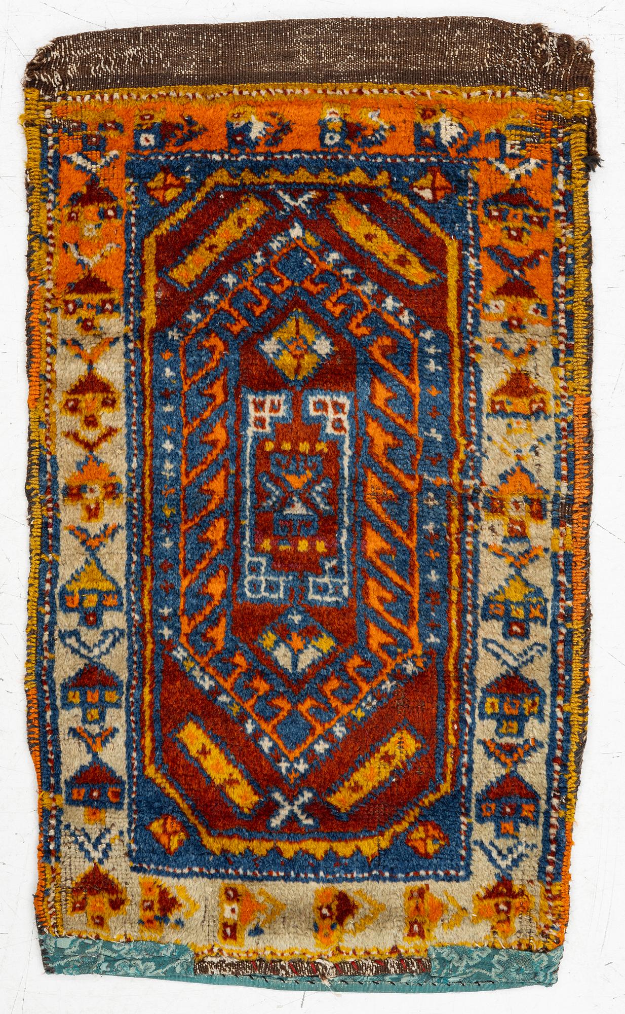 Antique Yastik, central Anatolia, c. 95 x 50 cm.
