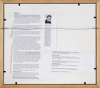 DAG ALVENG, a pair of photographs, signed verso.